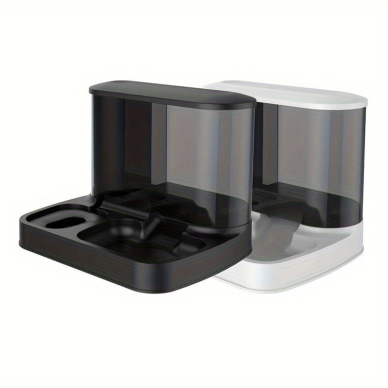 Food & Water Dispenser Cativa Duo | Automatic & Time-Saving | 2-in-1 System | For Cats & Small Animals