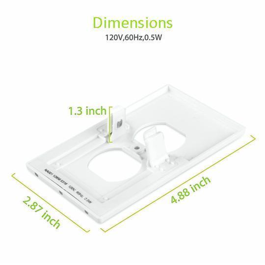 Automatic Nightlight Outlet Cover