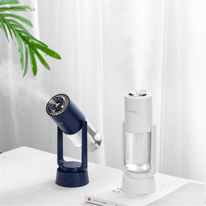 Rotating Humidifier With Automatic Tilt
