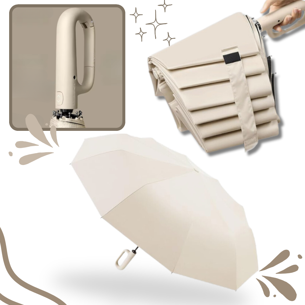 Automatic Lock Windproof Umbrella