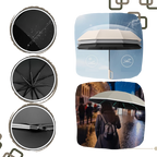 Automatic Lock Windproof Umbrella