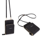 Triple Secure Leather Phone Purse: Elegance Meets Practicality