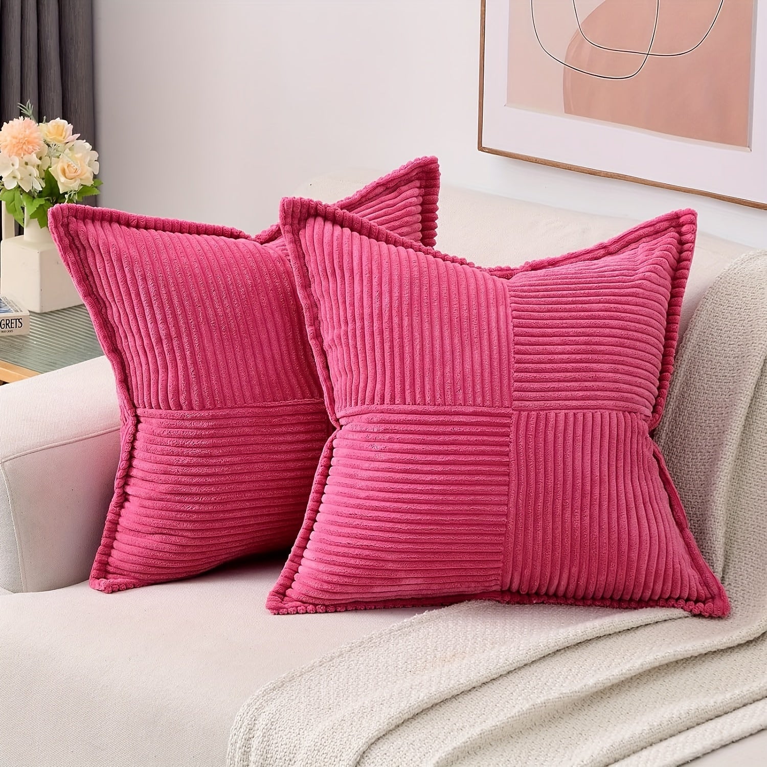 CozyNest Pillow Cover - Elegant Pillowcase for Sofa and Bedroom