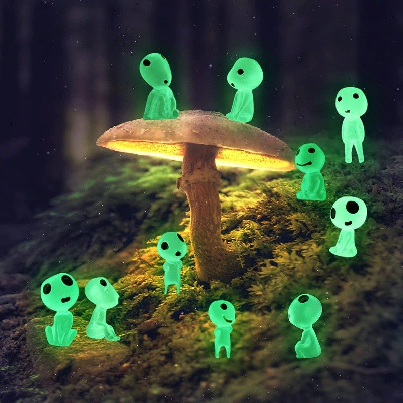 GLOWING GARDEN SPIRIT-MINIATURE FIGURES❀