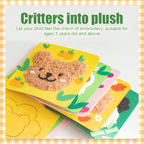 DIY Embroidery Doll Kit for Kids — Unleash playful creativity and pride in little hands!