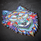 MajesticWolf Puzzle – Premium Wooden Jigsaw Puzzle