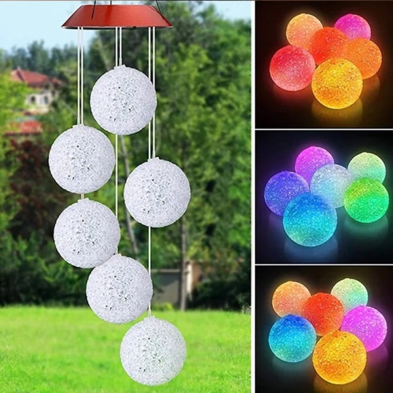 Solar-powered butterfly lights