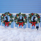 Europe And The United States Ignite The Nativity Christmas Wreath Decoration