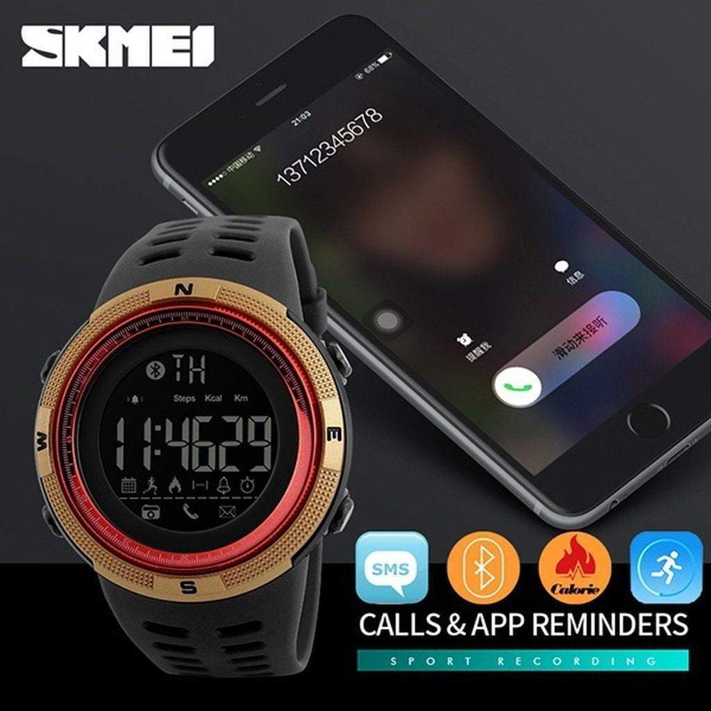 Men Smart Chrono Calories Pedometer Multi-Functions Sports Watches