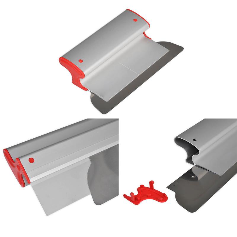 Wall refinement smoothing trowel
