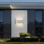 Modern Waterproof LED Outdoor Wall Light Made of Aluminum