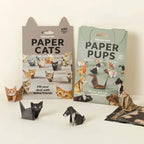 50-Sheet Cat Origami Kit