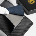 Men’s Slim RFID Wallet | Leather Card Holder | Black