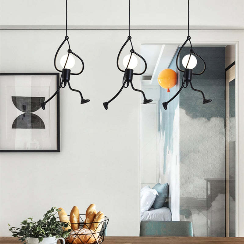 Retro Iron Man Pendant Light