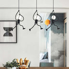 Retro Iron Man Pendant Light