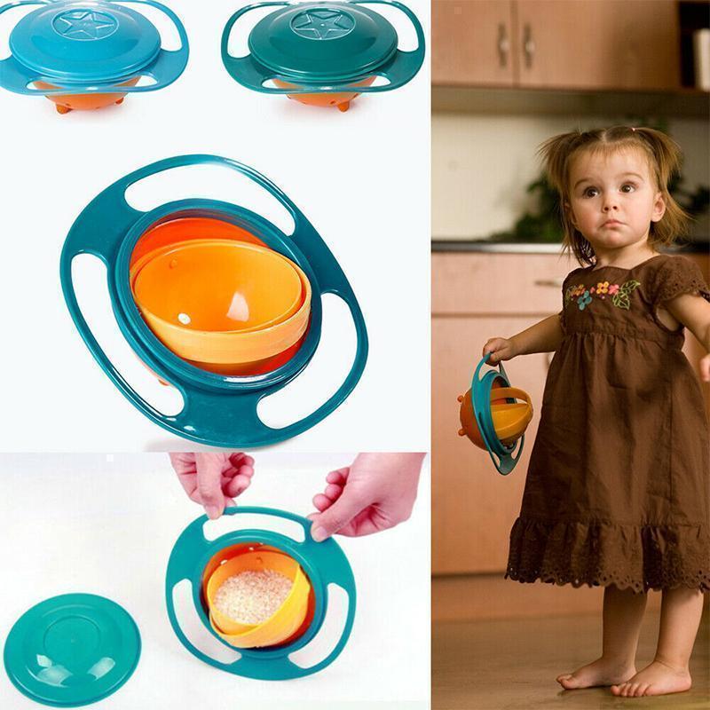 SpinTastic Bowl — Finally eat carefree, without spills and chaos!