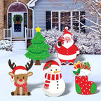 MerryShine - Large outdoor Christmas signage for happy gardens