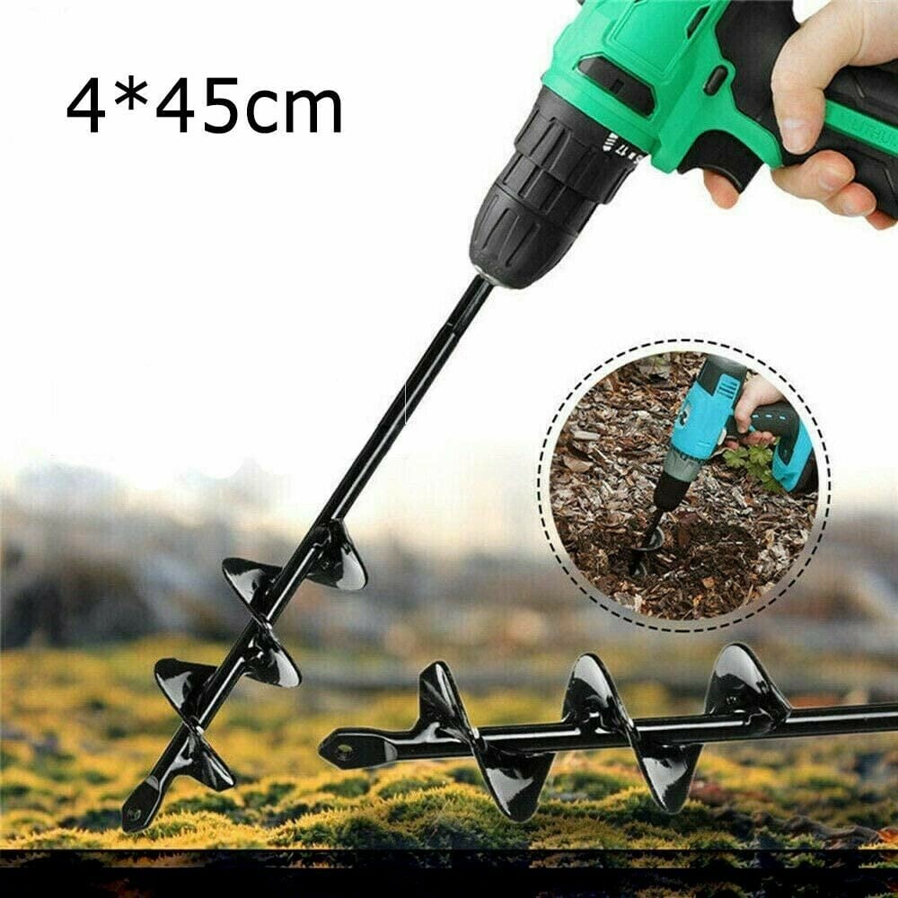 Spiral Garden Drill — High-Load Spiral Auger for Deep Planting