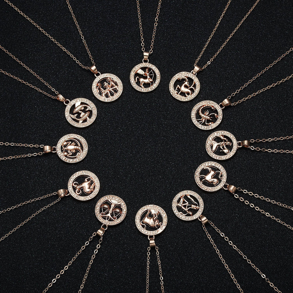 Constellation Rose Gold Animal Necklace