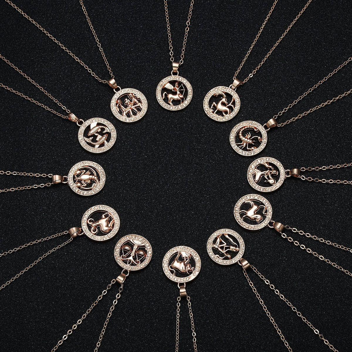 Constellation Rose Gold Animal Necklace