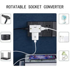 Rotatable Socket Converter (3 PCS)