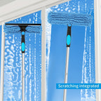Crystal Clear Window Cleaner – Professional 2-in-1 Telescopic Window and Glass Cleaning System