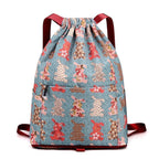 Drawstring, large capacity, dry-wet separation, travel sports backpack