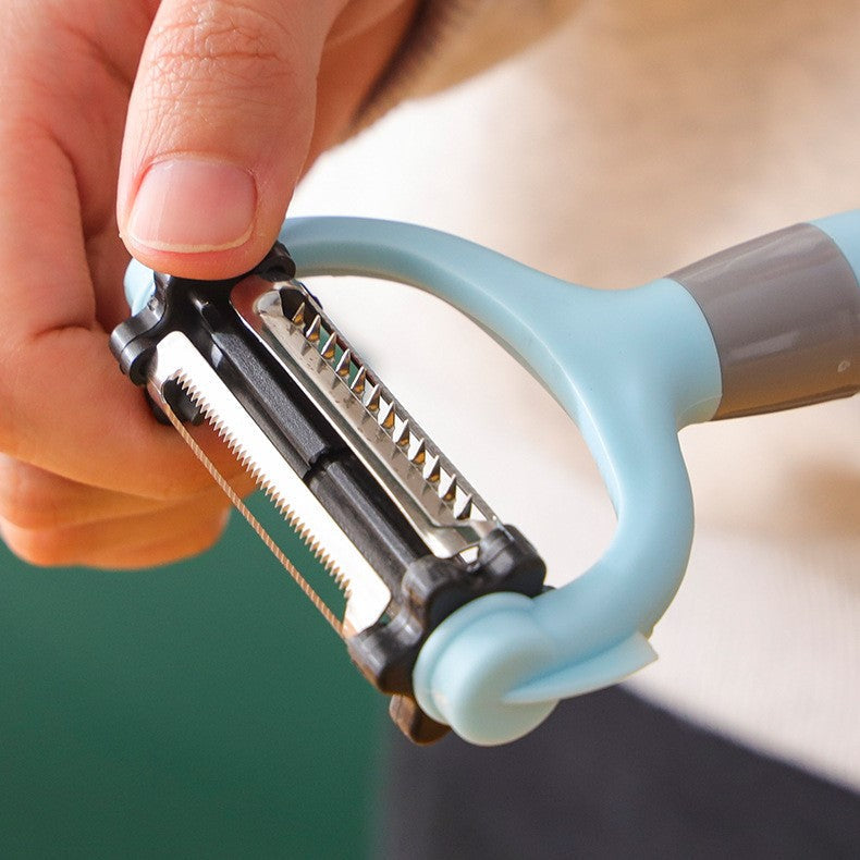 Stainless Steel 3-in-1 Multifunction Peeler Knife