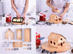 Christmas Stainless Steel 3D Cookie Mold (18pcs)