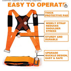 Adjustable Moving Straps with 2.7 m Auxiliary Belts and Metal Buckles
