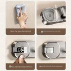 Wall Hook Panel Without Drilling – OrganiserenPlus Hidden 5-Hook Rack