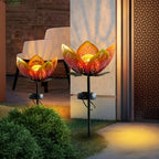 Solar Garden Light Lotus Flower – Decorative LED Outdoor Lighting for Garden and Yard