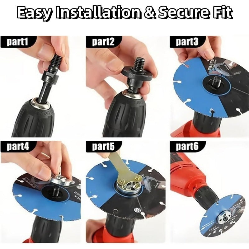 Drill To Grinder Adapter Kit