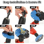 Drill To Grinder Adapter Kit