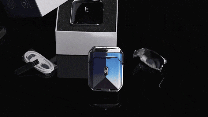 LuxRazor Elite Travel Razor | Compact magnetic design for effortless shaving on the go