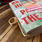 GripLux Ring Keeper — Pain-free reading in luxurious style that relaxes your thumb and keeps your book open (3 pieces)