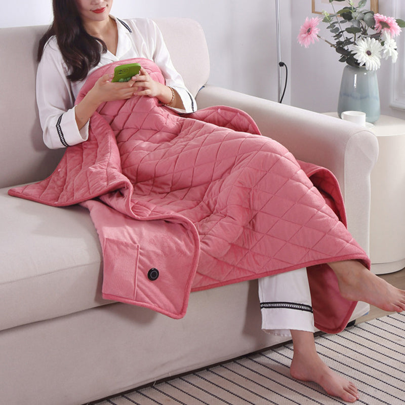 CozyCharge – Portable USB Heating Blanket for Instant Warmth Anywhere