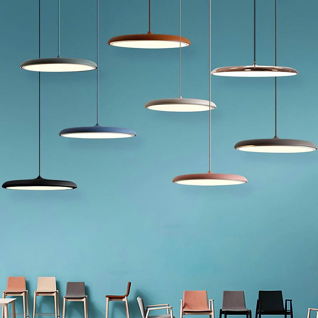 Hanging Lamp with a Simple Form for Modern Interiors