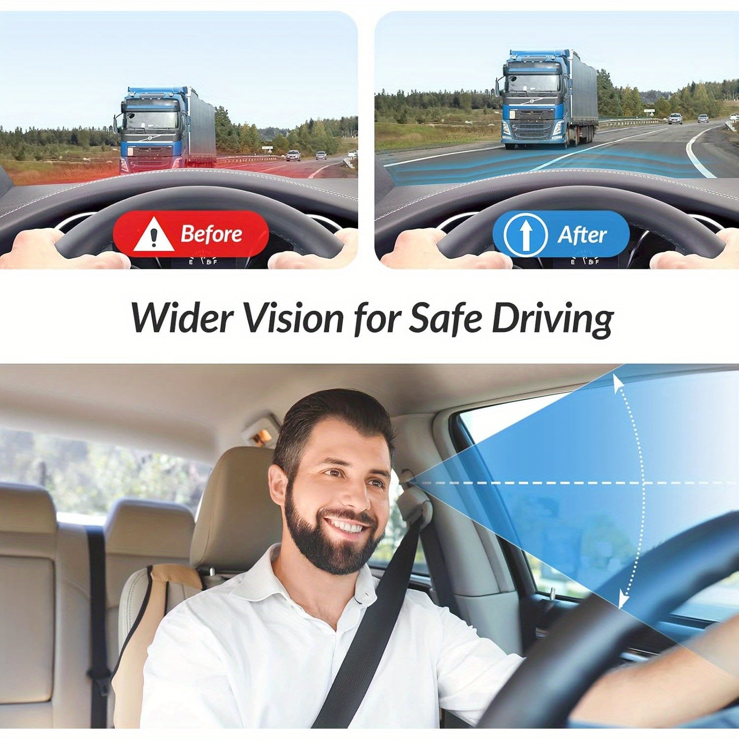 Ergonomic Seat Cushion Triacomfort | Triangular Shape with Memory Foam | Breathable & Pressure-Relieving | For Car & Office