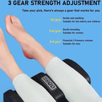 Luxury Shiatsu foot massager with heat function | 12 3D massage balls & timer