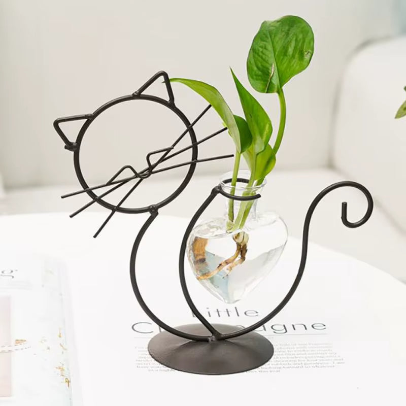 Creative Miniature Cat Shaped Plant Vase