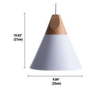 Minimalistic Wooden Pendant Light | NordicLight