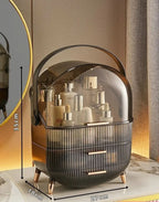 up organiser - Dustproof & waterproof cosmetics box with elegant design