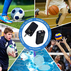 Automatic Electric Ball Pump with 20 PSI Capacity, LED Light for Soccer Balls and Basketballs – Compact and Portable Pump