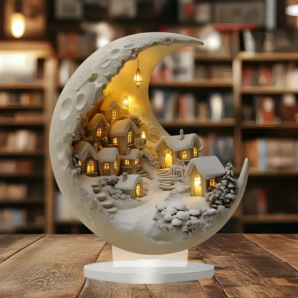 MoonlitHaven - Enlightened Moon City for elegant decor