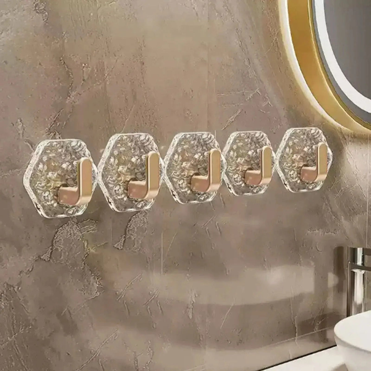 GoldFang Wall Hook — Lightning-fast organization that makes your walls shine!