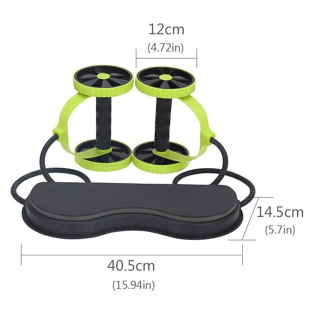 Compact full-body workout device for home & on the go