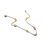 Niche Design Crystal Bead Necklace