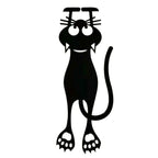 Neckline Black Cat Bookmark