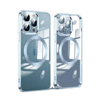 Electroplating Wireless Magnetic Charging All-Inclusive Lens Case for iPhone